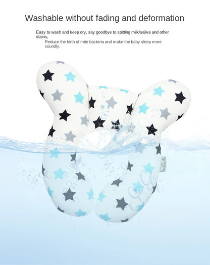 New Baby Pillow Protective Travel Car Seat Head Neck Support Pillows Newborn Children U Shape Headrest Toddler Cushion 0-3 Years