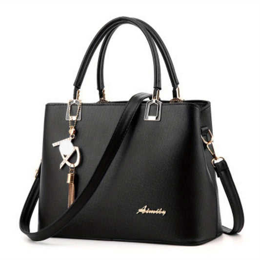 fashion lady bags, large capacity ms leisure shoulder bag handbag, tide commuter bag with creative pendant RELUX.STORE