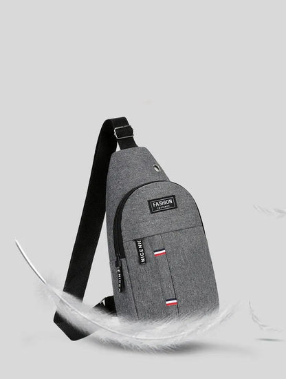Fashionable and Trendy Lightweight Single Minimalist Shoulder Crossbody Bag for Men with Large Capacity for Leisure and Sports RELUX.STORE