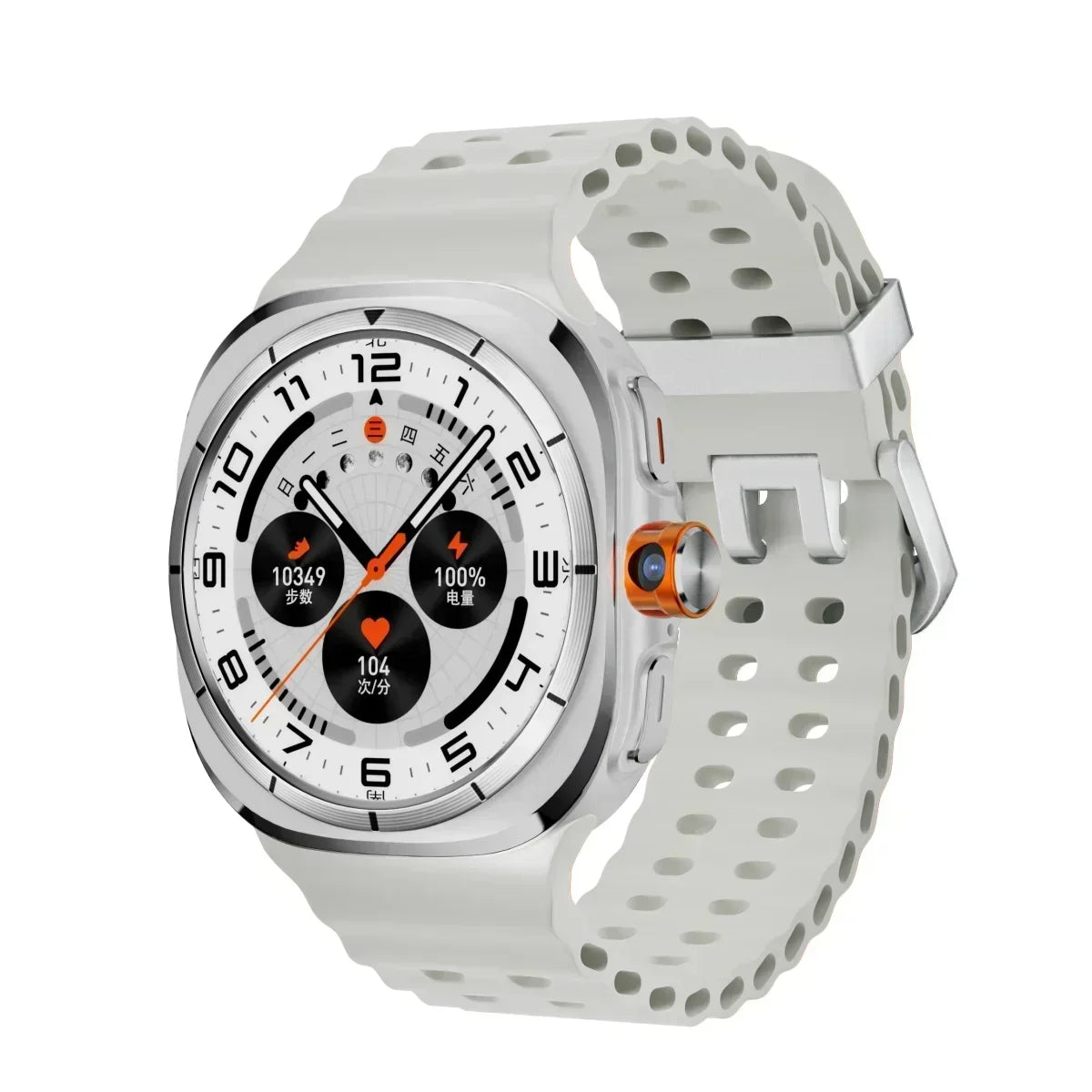 2025 New W7 5G Fitness Smart Watch Full Network GPS NFC Call Information Display Men's Sports Watch Application Download