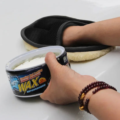 1pcs Car Washing Imitation Wool Gloves Thickened Plush Car Wiping Gloves Waxing Polishing Car Cleaning Products  cleaning cloth RELUX.STORE