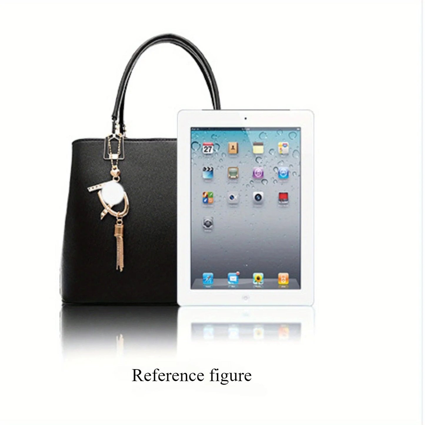 fashion lady bags, large capacity ms leisure shoulder bag handbag, tide commuter bag with creative pendant RELUX.STORE