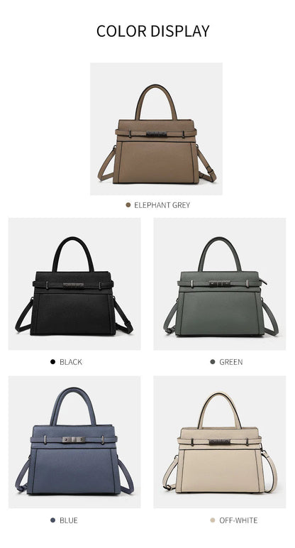 Genuine leather women's bag original first layer cowhide women's hand shoulder simple tote bag occupation RELUX.STORE