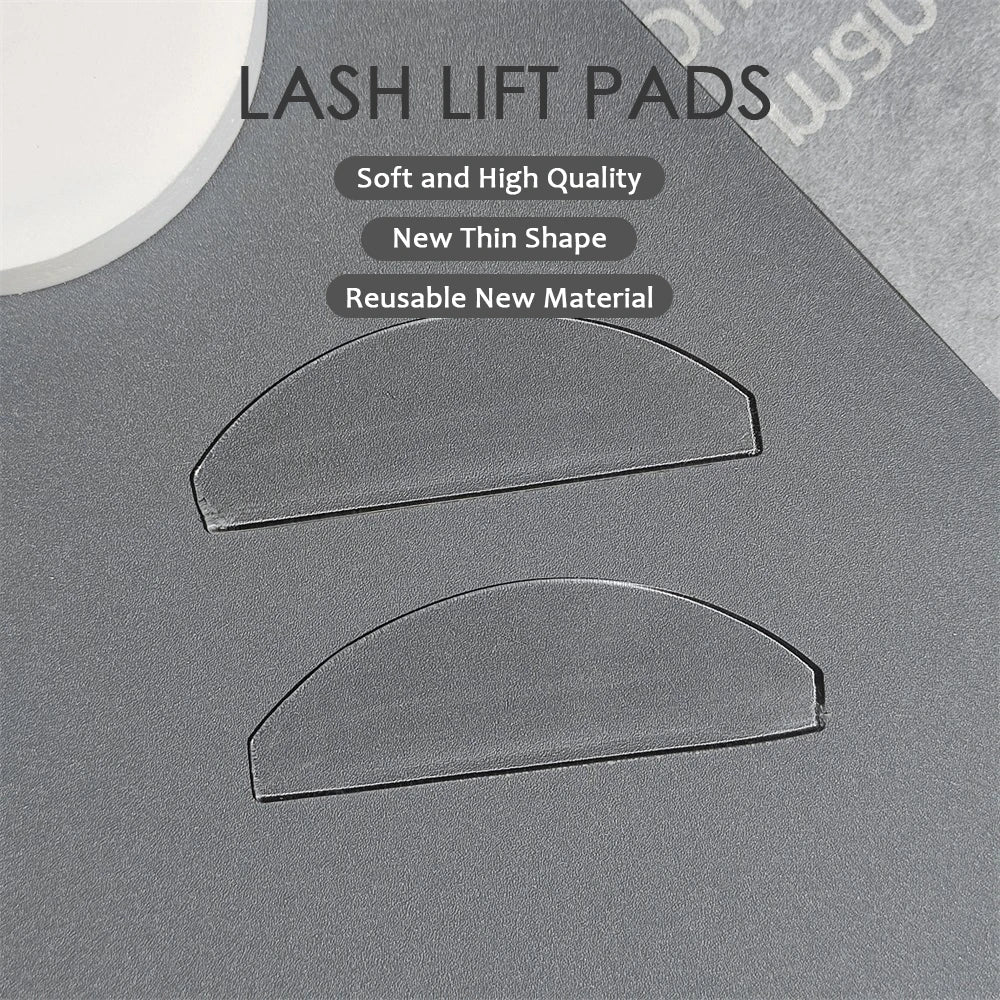 Libeauty 1 Pair Lash Softening Pads Silicone Eyelash Perm Pads Lashes Rods Shield Lifting Eyelash Accessories Makeup Tools RELUX.STORE