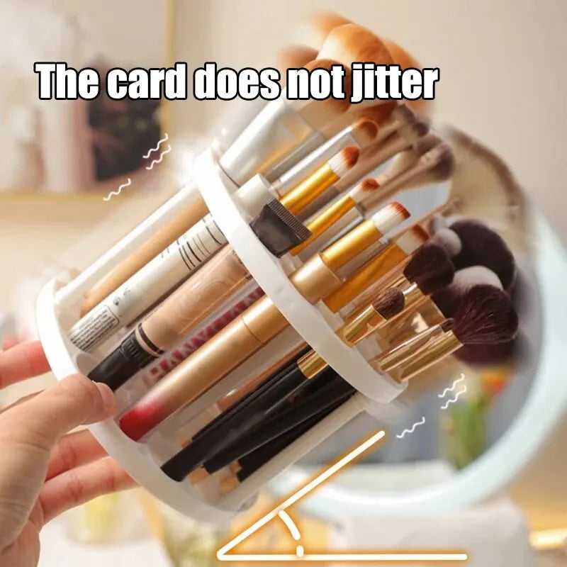 Makeup Brush Storage Rack Desktop Cosmetics Storage Rack Lipstick Makeup Brush Storage Dressing Table Sorting Storage Box RELUX.STORE
