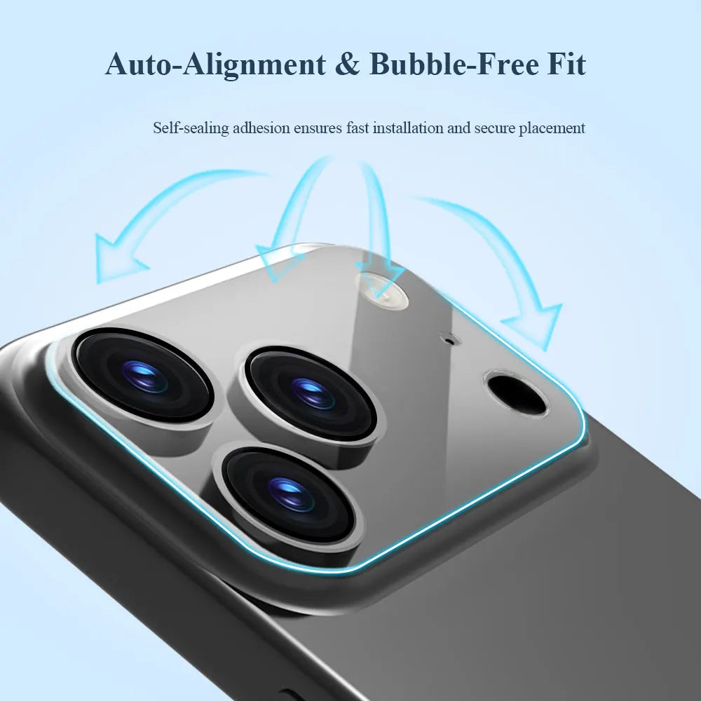 Lereach Tempered Glass Camera Lens Protector for iPhone 17 Pro Max / Air / 17 Pro Scratch Resistant High Transparency RELUX.STORE