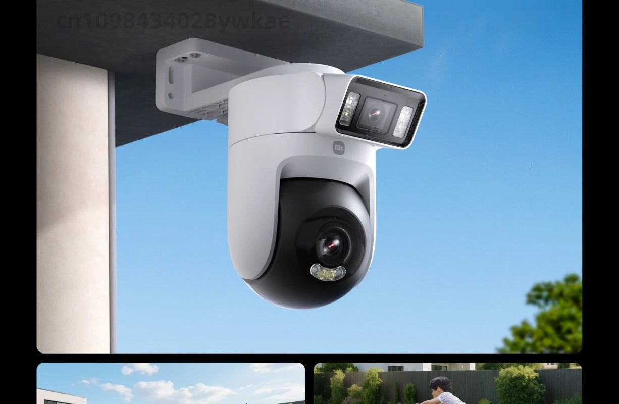 Xiaomi Outdoor Camera 4 Dual-Lens 3K  360° PTZ Auto Tracking AI Human Detection IP66 Color Night Vision｜Remote Monitoring ﻿