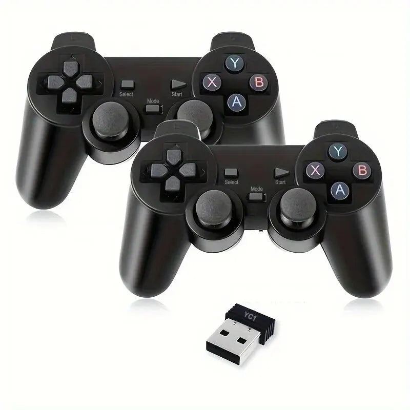 2.4G Wireless Gamepad - 1 or 2 Pack for PC/Android TV Box/Nintendo Switch, USB Joystick with Ergonomic Design