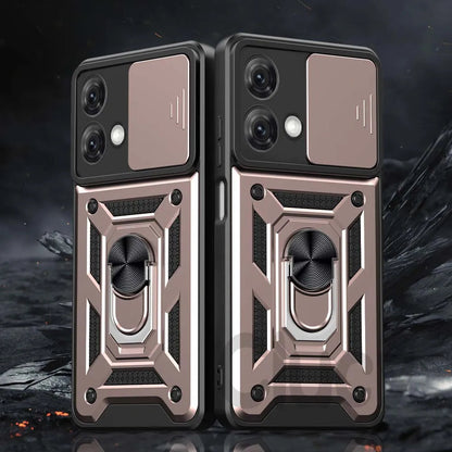 For Motorola Mote G84 G54 G34 G14 G53 G62 G42 G10 G20 G30 E22i E20 E30 E40 Case Slide Camera Shockproof Armor Protect Cover RELUX.STORE