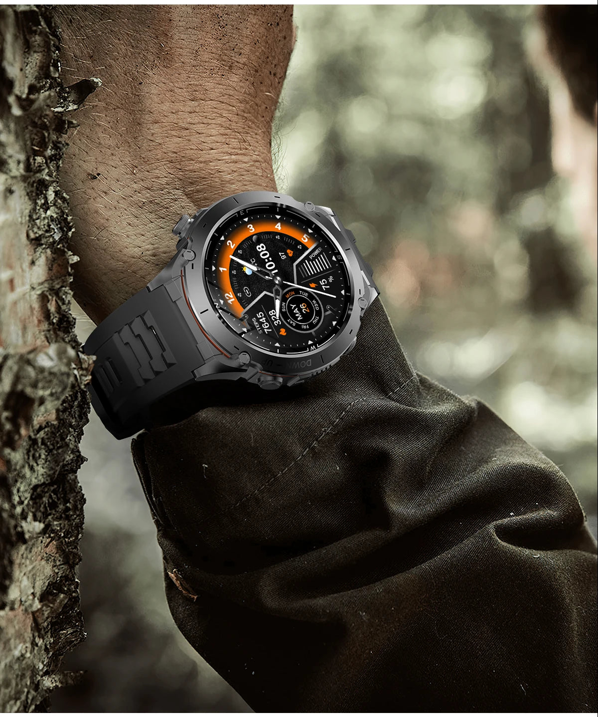 2025 New For Xiaomi IOS Ultra GPS Smart Watch 10ATM Waterproof Built-in Dual-band GNSS Compass Military Sport Men SWIM Bracelet