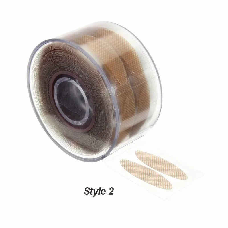 600 Pcs Eye Lift Strips Double Eyelid Tape Clear Gray Eyelid Stripe Big Eyes Invisible Double Fold Eyelid Sticker Makeup Tools RELUX.STORE