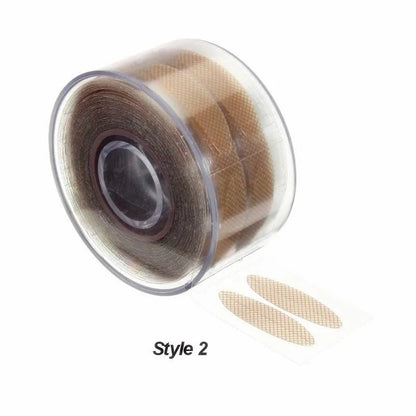 600 Pcs Eye Lift Strips Double Eyelid Tape Clear Gray Eyelid Stripe Big Eyes Invisible Double Fold Eyelid Sticker Makeup Tools RELUX.STORE
