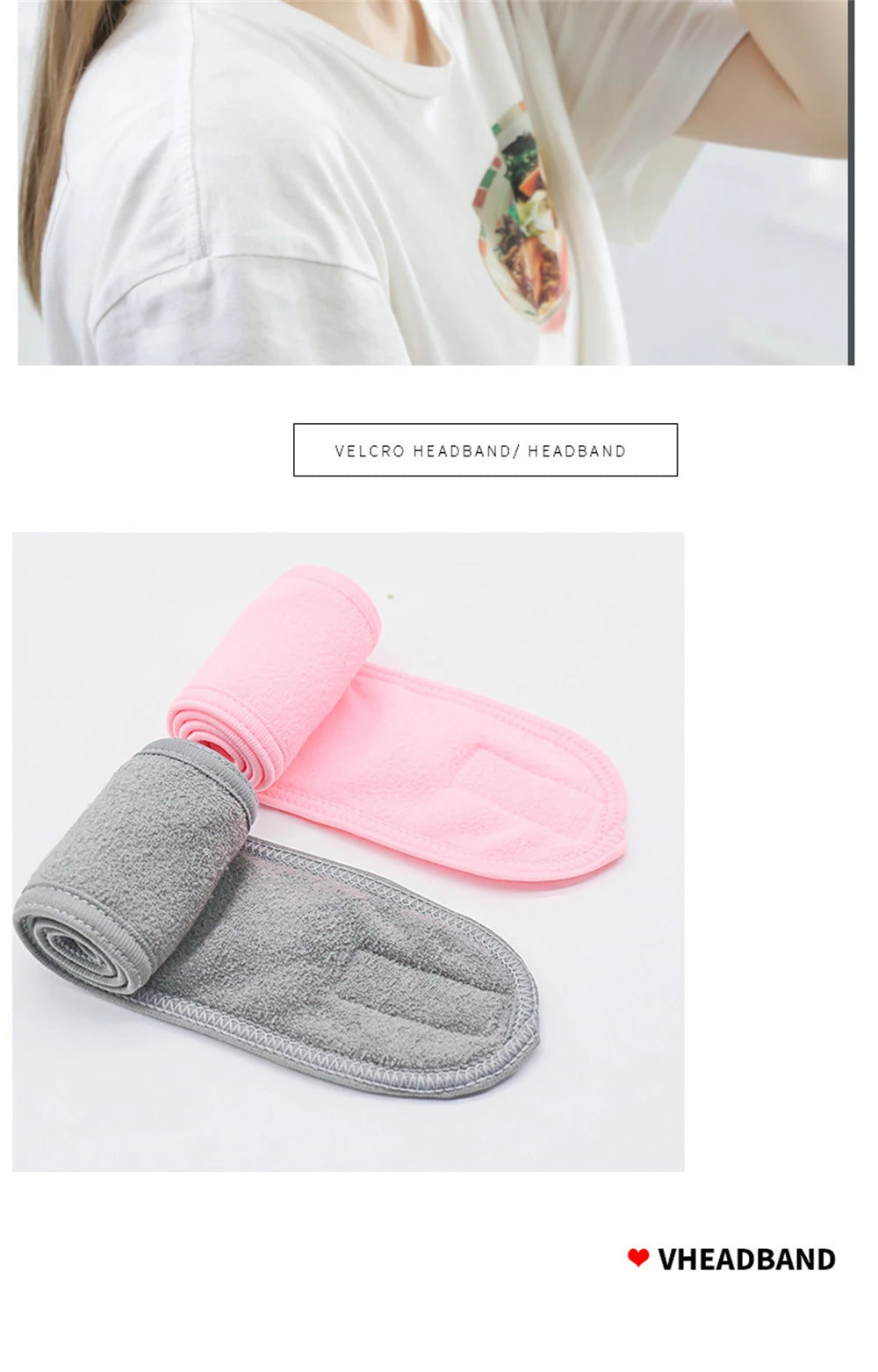 Eyelash Extension Headband Makeup Eyelash Extension Supplies Lashes Accessories Face Washing Bath SPA Facial Adjustable Headband RELUX.STORE