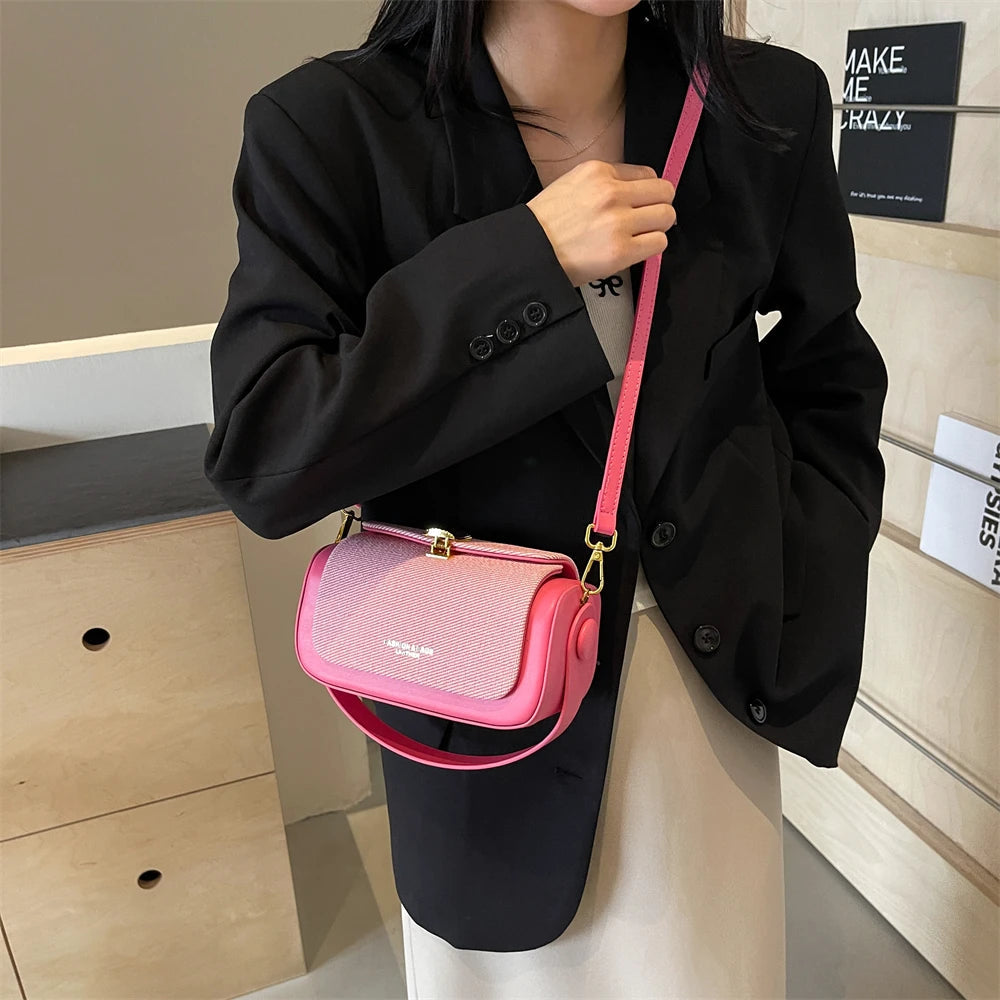 Simple Fashion Mini Square Women Crossbody Bags 2024 Luxury Designer Purses And Handbags Box Shape Pure Color Shoulder Satchels RELUX.STORE