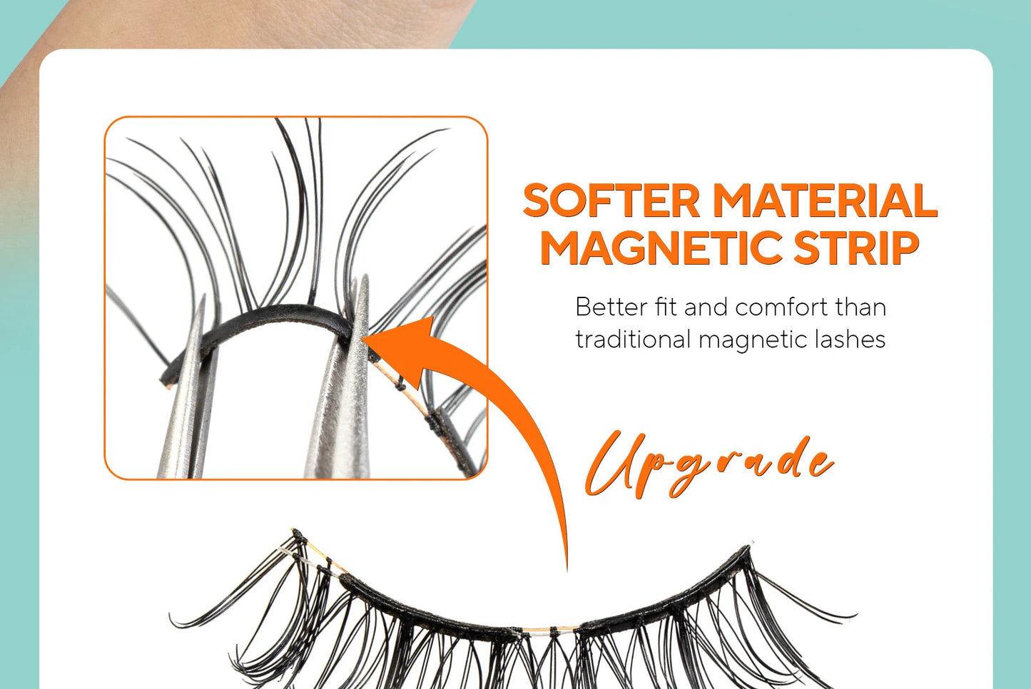VYRILA Soft Magnetic Eyelashes No Glue Needed Reusable Natural Look 3D Lashes Easy Apply Soft Magnetic Lashes Kit for Eye Makeup RELUX.STORE