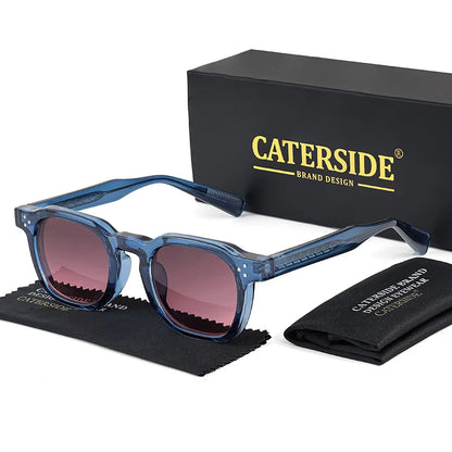 CATERSIDE Fashion Men Sunglasses Small Frame Square Personalized Design Sun Glasses Women Travel Party Business Festival Gift RELUX.STORE
