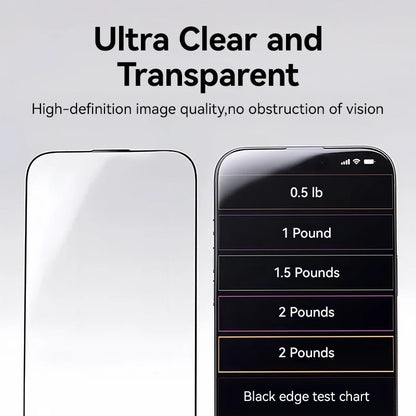 Joyroom 1/2/3pcs For iPhone 17 Pro Max HD Glass Screen Protector For iPhone 17/17Pro/17Air Full Screen Tempered Glass Protection RELUX.STORE