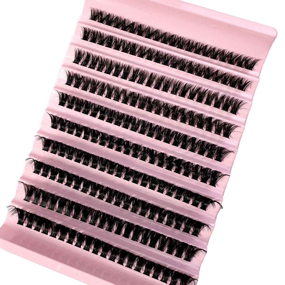 Faux Mink Eyelashes 540Cluster C Curled 9-16mm Mixed Natural Eyelash Extension 3D Russian Strip Personal Eyelash Makeup Tool RELUX.STORE