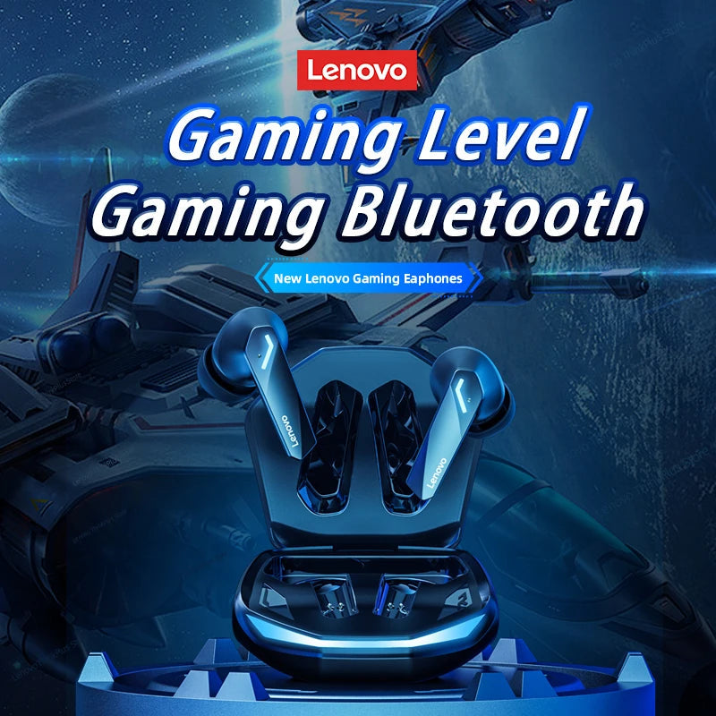 Choice Lenovo GM2 Pro 5.3 Earphone Bluetooth Wireless Earbuds Low Latency Headphones HD Call Dual Mode Gaming Headset With Mic RELUX.STORE