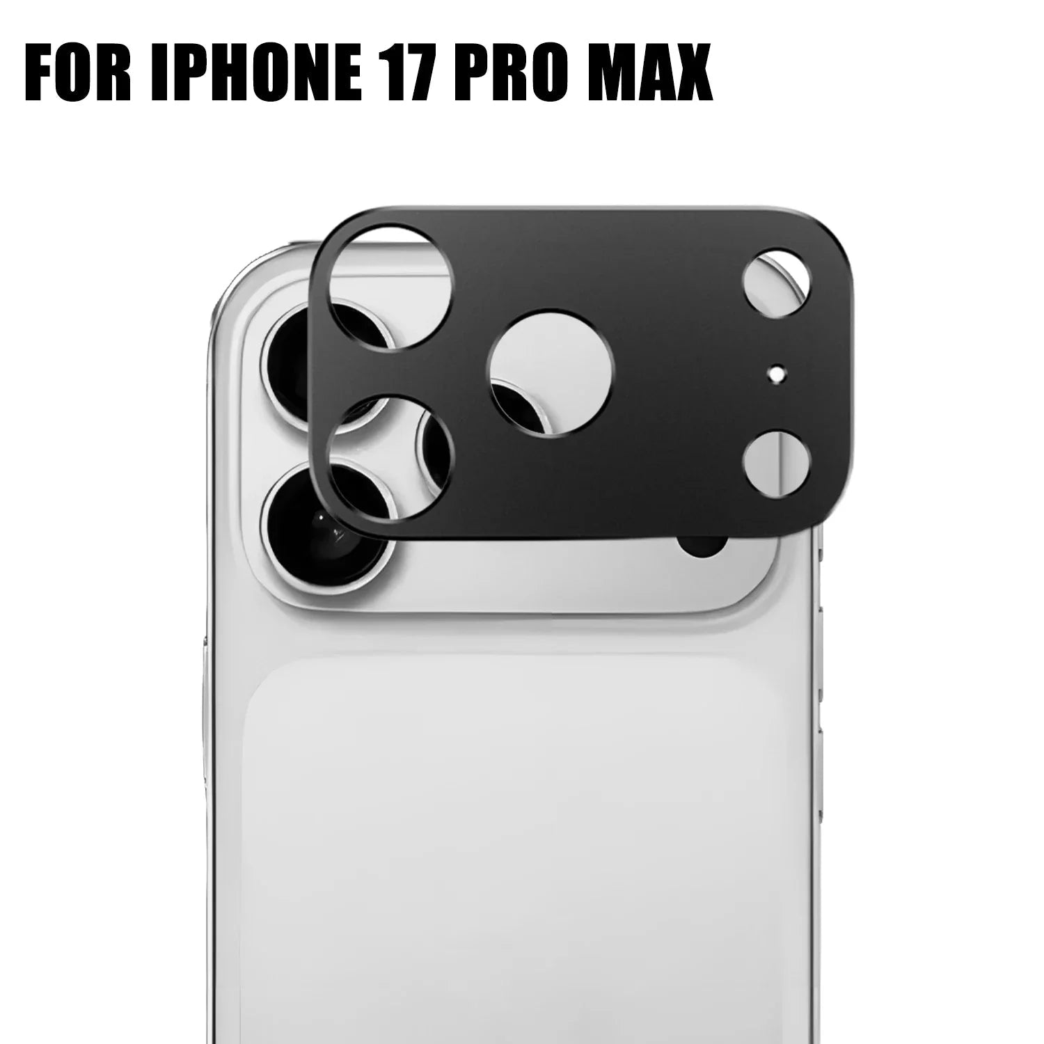 Metal Aluminum Alloy Camera Lens Cover for IPhone 17/17 Pro/17 Air/17 ProMax Hardness Anti-scratch Shockproof Camera Stickers RELUX.STORE
