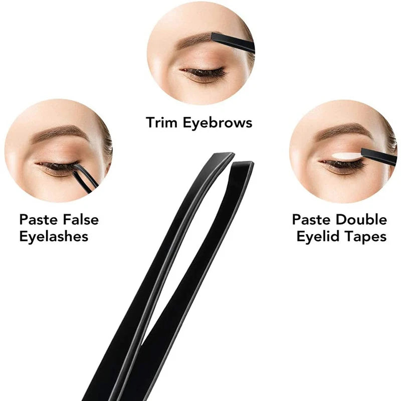 3-11PCS Eyebrow Trimmer Set Scissors Tweezers Eyebrow Razor Scraping Eyebrow Comb Razor Eyebrow Clip Makeup Tools Sets RELUX.STORE