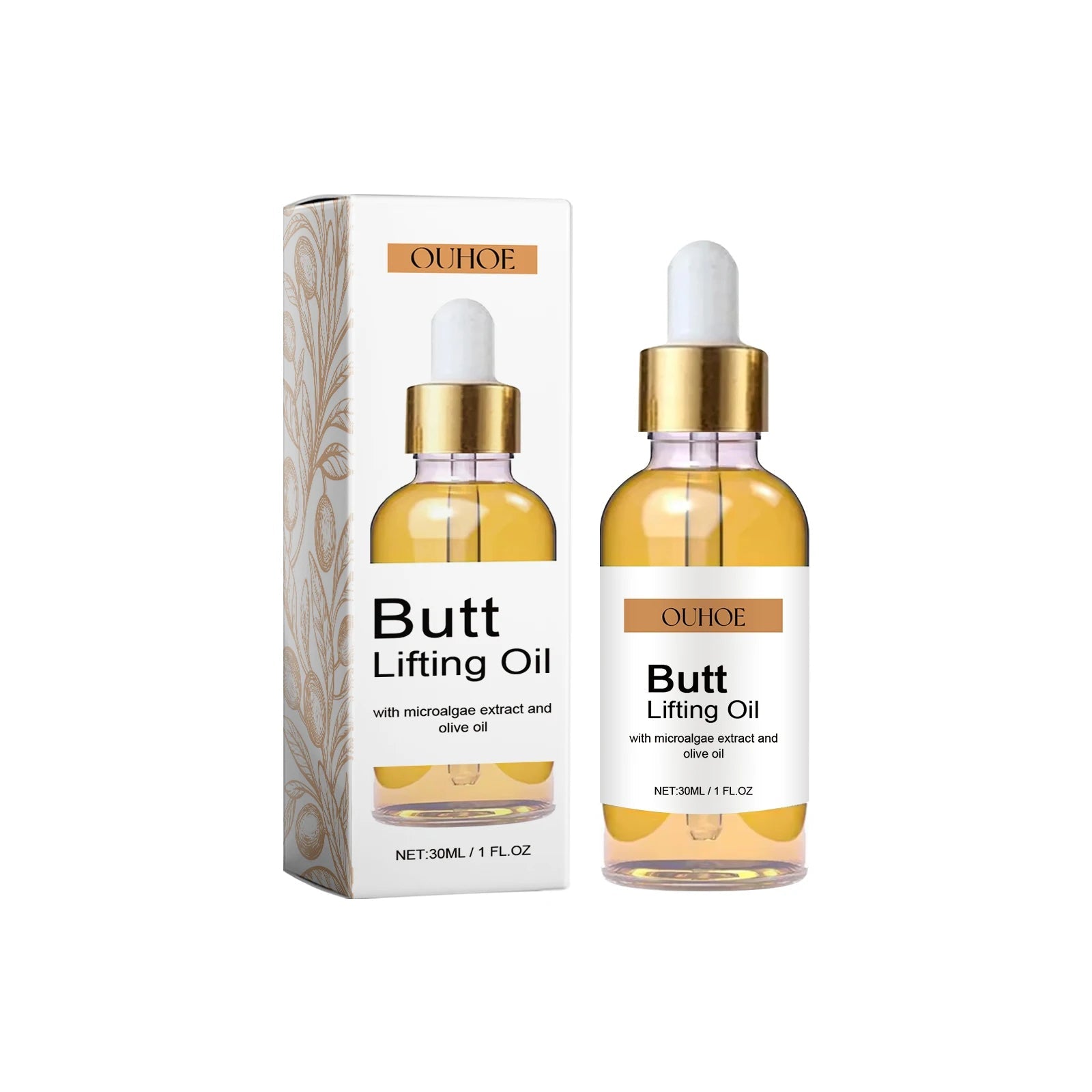 Buttock Enlargement Oil Hip Lifting Growth Firming Nourishing Moisturize Skin Tighten Pores Enhance Elasticity Body Massage Care RELUX.STORE