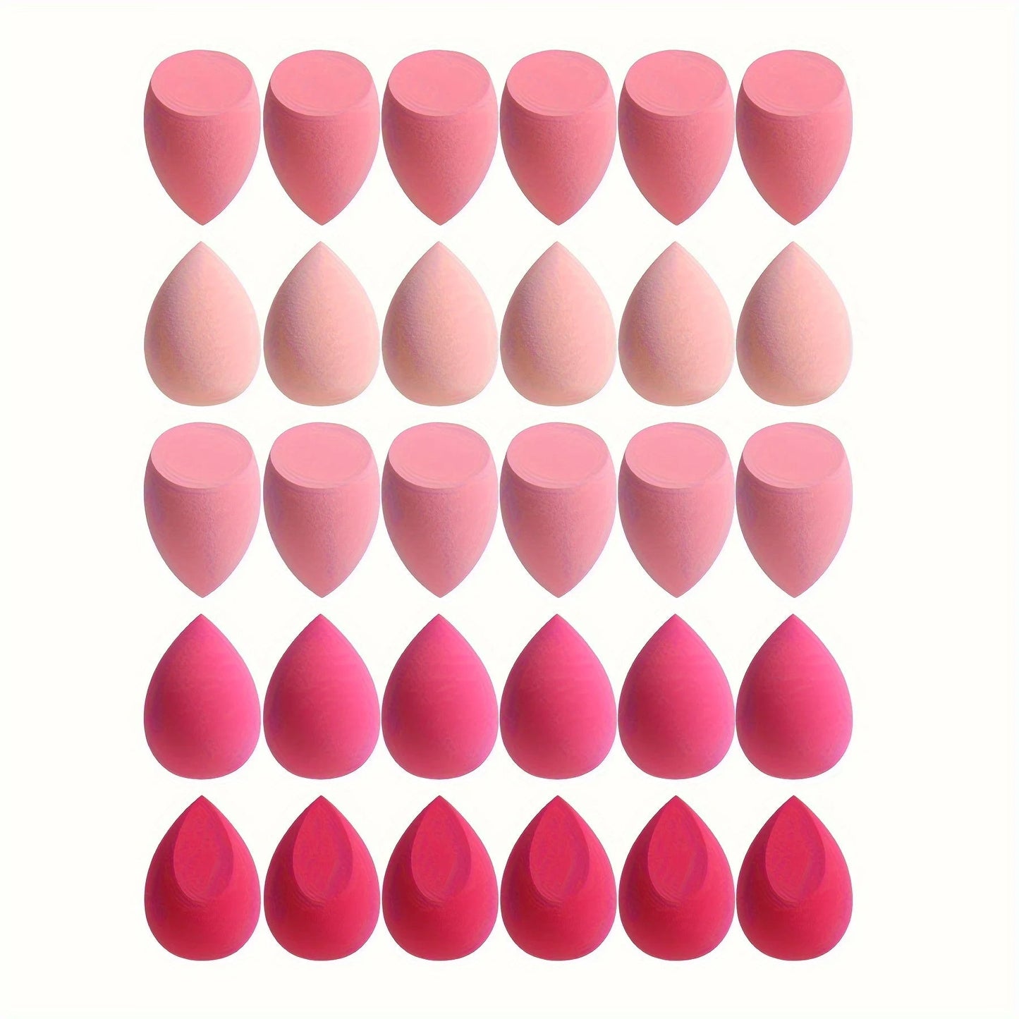 7piece/18piece makeup sponge set, suitable for liquid BB cream powder application, makeup egg dry wet dual-use powder puff RELUX.STORE