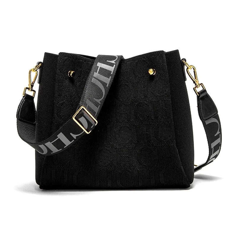 Crossbody Elegant Design Sense Letters Drawstring Design Brand Women's Bag Fashion Casual Hundred Women's Bag Crossbody RELUX.STORE