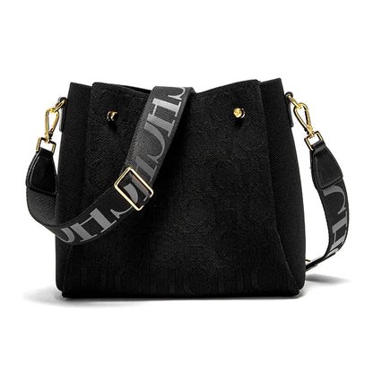 Crossbody Elegant Design Sense Letters Drawstring Design Brand Women's Bag Fashion Casual Hundred Women's Bag Crossbody RELUX.STORE