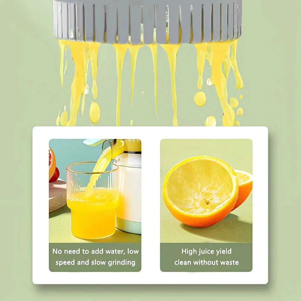 Portable Juice Juice Extractor Fully Automatic Fruit Household Juicer Automatic Orange Lemon Juice USB Extractor Extruder