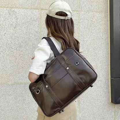 Japanese Casual PU Shoulder Bag Junior High School Students School Bag Handbag Anime Uniform Bag Tote Bags for Women Bolsos RELUX.STORE