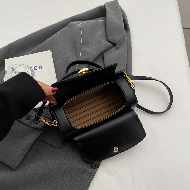 Simple Fashion Mini Square Women Crossbody Bags 2024 Luxury Designer Purses And Handbags Box Shape Pure Color Shoulder Satchels RELUX.STORE