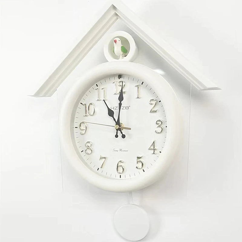 Luminous Wall Clock Luxury Cuckoo Clocks Led Watch Retro Table Clock Bedroom Silent Living Room Decoration Elegant Room Ornament RELUX.STORE