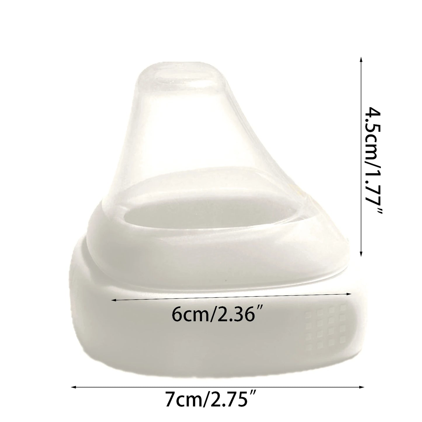 Square Shape Handle Feeding Bottle Lightweight for Hegen Handle Easy Grasp for Baby 6M+  Bottle Cover Replacement Dropshipping