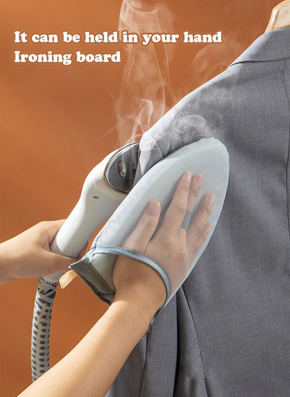 1Pc Fabric Handheld Ironing Board Ironing Board Small Home Ironing Gloves Anti Ironing Household Insulated Handheld Ironing Tray