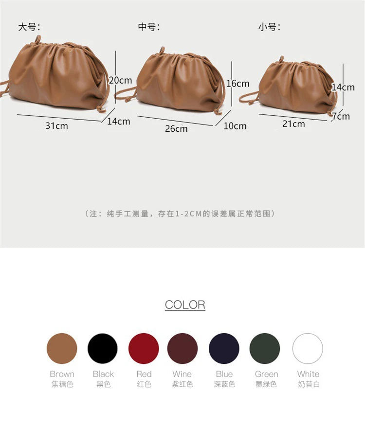 Luxury Soft Pu Leather Women Shoulder Bag High Quality Small Crossbody Bags for Women Fashion Female New Handbags Messenger Bags RELUX.STORE