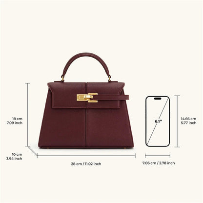 JW PEI Women's Handbag Elise Designer Fashion 2025 New Burgundy Handbag Large Square Crossbody Bag High-end Women's Bag RELUX.STORE