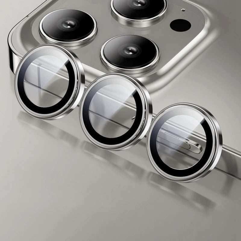 Alloy Ring Lens Tempered Glass For iPhone 17 16 Pro max 17Air Plus Metal Camera Protector Back Lens Cover Cap for 17pro RELUX.STORE
