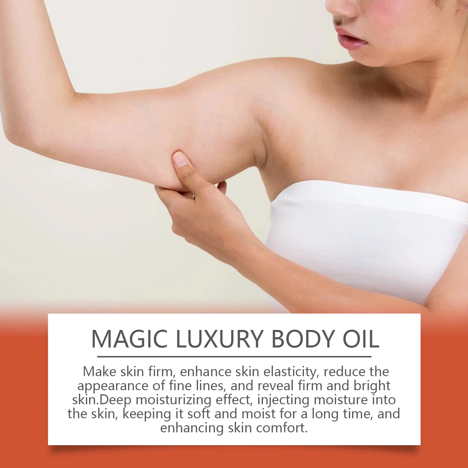 Body Firming Oil Deep Moisturizing Dry Skin Improve Sagging Skin Tightening Chest Thighs Nourishing Magic Luxury Body Care 100ml RELUX.STORE