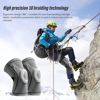 1 PCS Professional Sport Knee Brace for Arthritis Crossfit Protector Support Pads Meniscus Tear Joint Pain Relief Running Riding