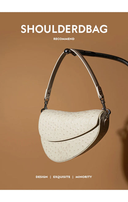 BAFELLI 2025 NEW LUXURY WOMAN BAGS LEATHER STYLISH INDIVIDUALITY FASHION TASSELS PURSE SHOULDER CROSSBODY HANDBAGS FEMALE SADDLE RELUX.STORE