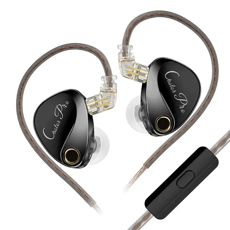 KZ Castor PRO in Ear Earphone HiFi Bass Dynamic Earbuds High-end Tunable Headphone Harman Target with Improved Bass Headsets RELUX.STORE