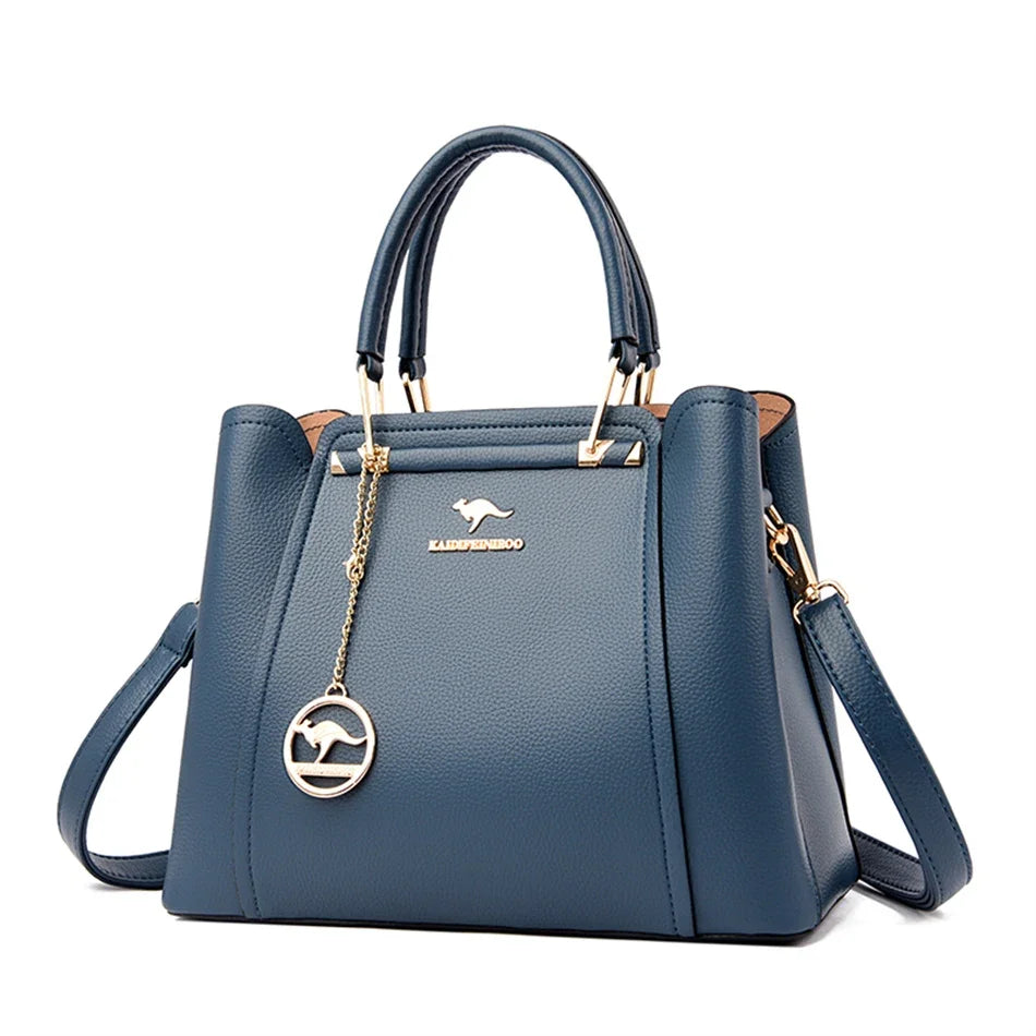 2024 Luxury Women Designer 3 Layers Shoulder Crossbody Sac Ladies Large Capacity Leather Handbags Shopper Brand Messenger Totes RELUX.STORE