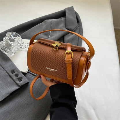 Simple Fashion Mini Square Women Crossbody Bags 2024 Luxury Designer Purses And Handbags Box Shape Pure Color Shoulder Satchels RELUX.STORE