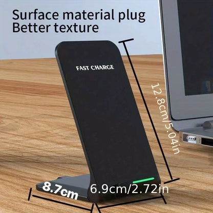 Foldable 30W Wireless Charger Stand Pad For iPhone 16 15 14 13 12 Pro X XS 8 Samsung Xiaomi Induction Fast Charging Dock Station