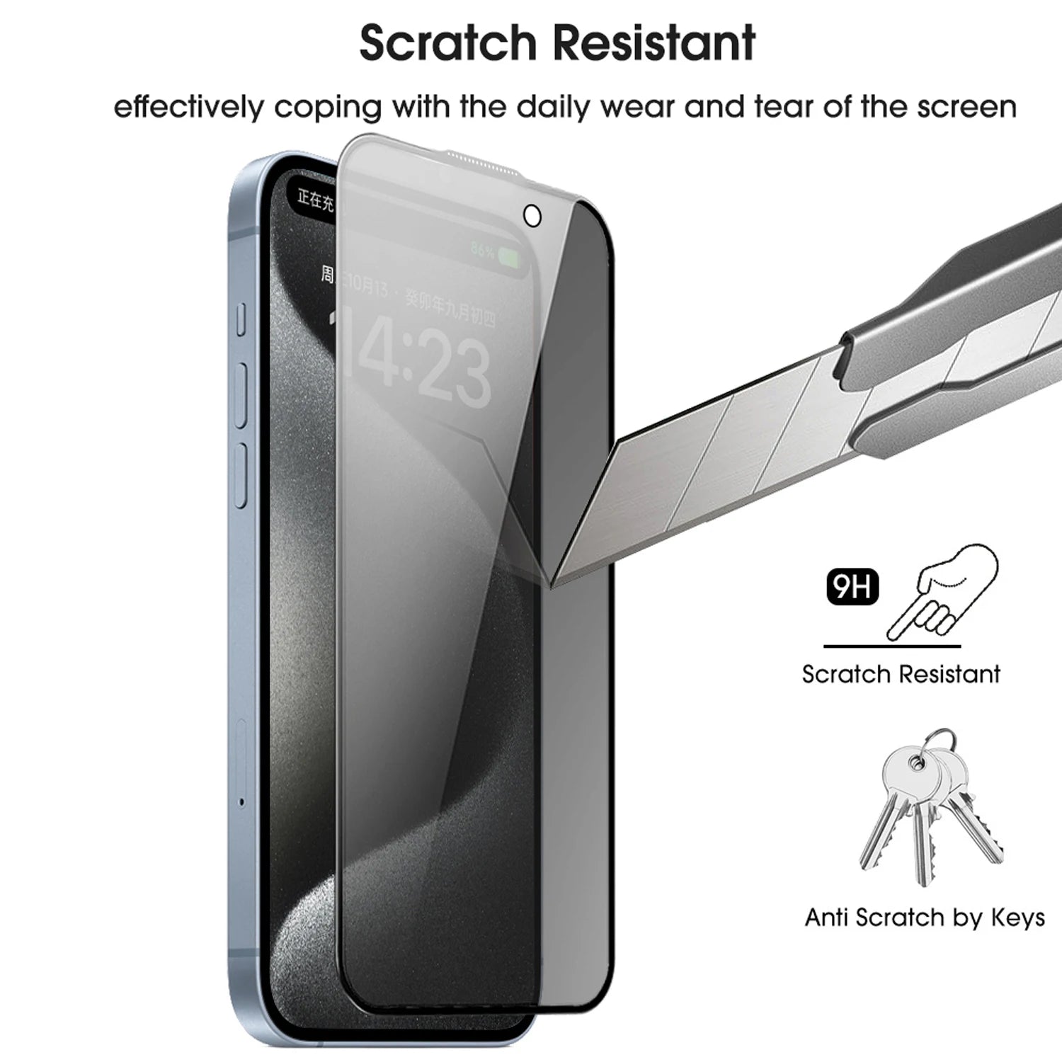 HD/Anti Spy Screen Protectors For iPhone 17 17Air 17Pro MAX Dust Free Installation Privacy Tempered Glass Anti Scratch Films RELUX.STORE