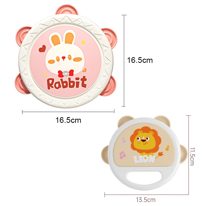 Baby Musical Instruments Drum Toys Montessori Learning Toys for Toddlers 1-3 Baby Early Hand Development Interactive Music Toys - RELUX.STORE