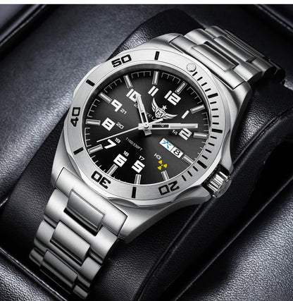 Yelang V1019 Brand 44MM Men Watch NH36 100M PROFESSIONAL WATERPROOF Deep Diving Mechanical Automatic Watch Sapphire Lens Reloj