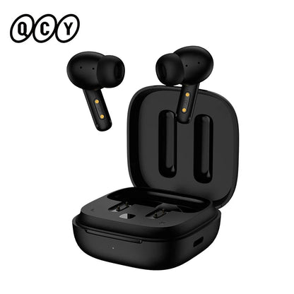 QCY T13 ANC Earphone Bluetooth 5.3 Active Noise Cancellation -28dB Wireless Headphone Fast Charge Earbuds 0.068' Low Latency RELUX.STORE