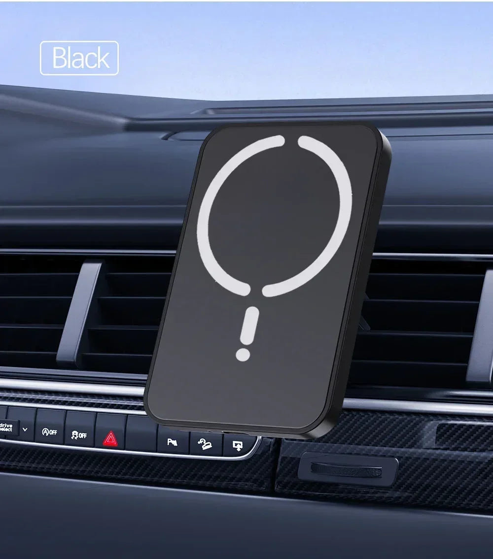 30W Magnetic Wireless Car Charger Air Vent Clip Phone Holder For Magsafe iPhone 16 15 14 13 12 Pro Max Fast Car Charging Stand